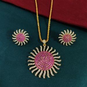 Pendant Set- AD Stone Surya Design Pendant