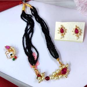 Combo- Nath Pendant Mangalsutra Combo Online