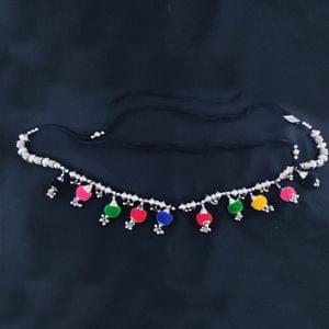 Oxidised Silver Kamarpatta