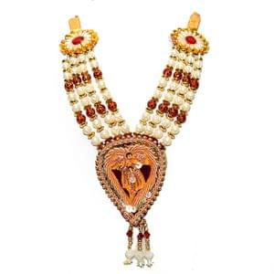 Traditional God Moti Kanthi Haar