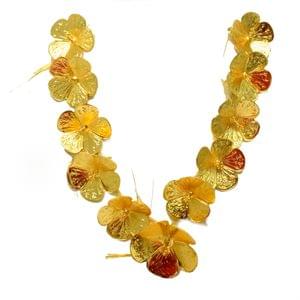 Hibiscus/ Jaswand Drva Haar for Ganesh Ganapati Traditional Necklace