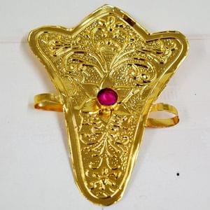 Trunk Decoration Flower Design  For Ganesh Ganapati