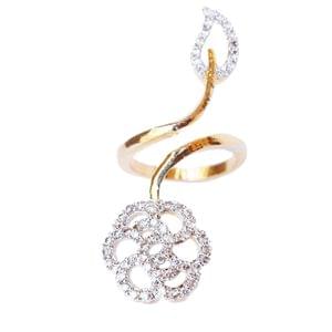 AD Finger Ring Adjustable | Snake Shape | Hayagi