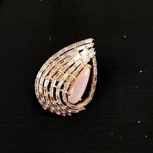 Finger Ring In Different Shades Of Studds Gift For Love