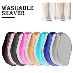 Painless Physical Hair Removal Crystal Hair Erase Safe Easy Cleaning Reusable Body Beauty Hair Depilation Glass Shaver