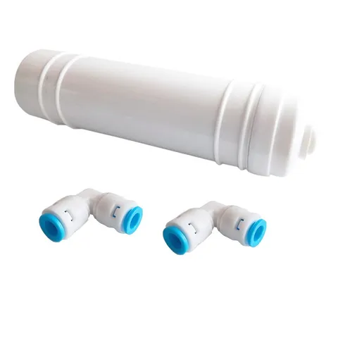 10 Inch Fitting Water Purifier Inline Coconut Carbon Post Water Filter 5 Micron Carbon Filter For Reverse Osmosis