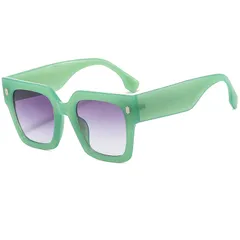 Non-Polarized Full Frame Square Shape Sunglasses