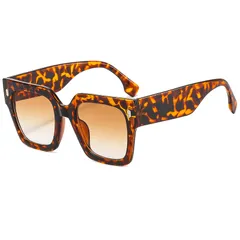Non-Polarized Full Frame Square Shape Sunglasses