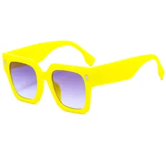 Non-Polarized Full Frame Square Shape Sunglasses