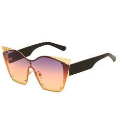 Sun Protection Classic Stylish Cat Eye Shaped Sun Glasses for Women and Men