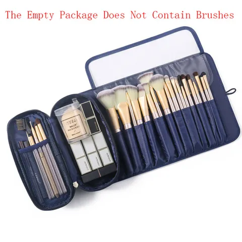 Portable Makeup Brush Organizer Makeup Brush Holder | Cosmetic Brush Bag for Women