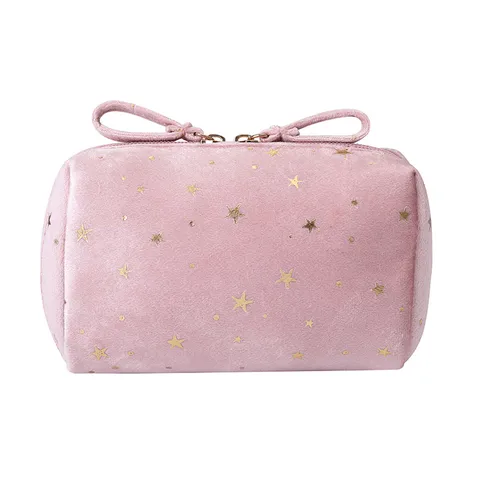 Makeup Bag Small Cosmetic Bag Pouch Purse Organizer Travel Toiletry Velvet Make Up Bags